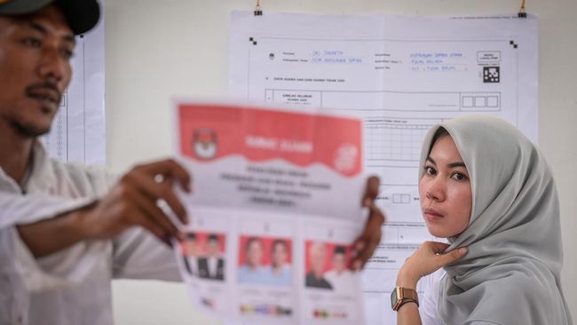 Peta Kemenangan Prabowo Gibran Hasil Rekapitulasi Suara 32 Provinsi