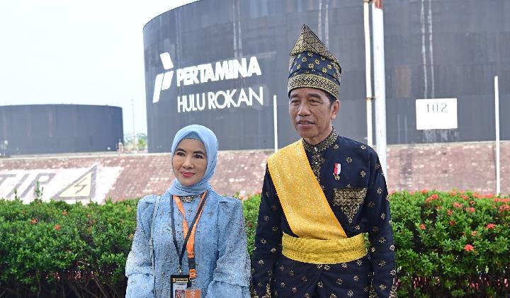 Jokowi Apresiasi Blok Rokan Penghasil Migas Terbesar Di Indonesia