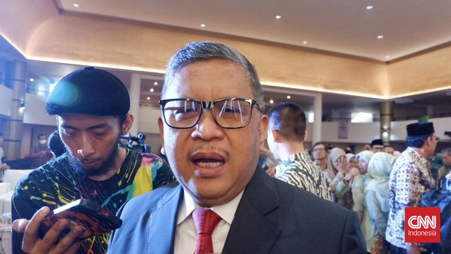 Sekjen PDIP Hasto Kristiyanto menilai pernyataan 