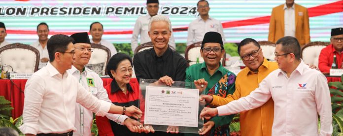 Jelang Debat Ketiga, Ketum Parpol Gelar Rapat dengan Ganjar-Mahfud