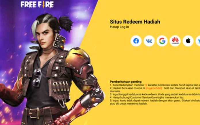 6 Kode Redeem FF Terbaru dan Valid Hari Ini, Kamis 4 April 2024, Bonus Melimpah