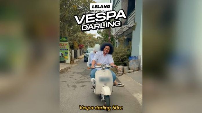 Lelang Vespa Babe Cabita akan Ditutup Malam Ini, Penawaran Tertinggi Rp 170 Juta