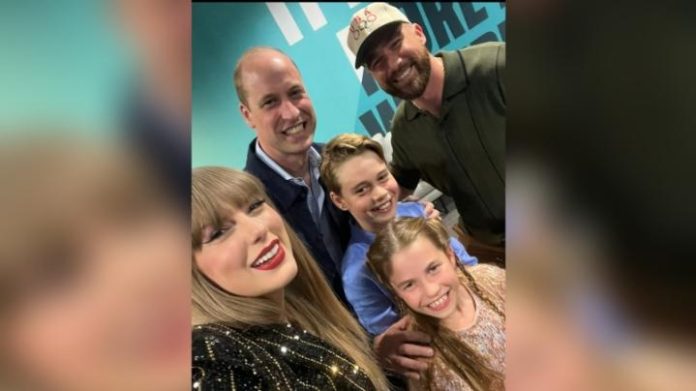 Pangeran William Ajak 2 Anaknya Nonton The Eras Tour, Taylor Swift Abadikan Foto Bersama