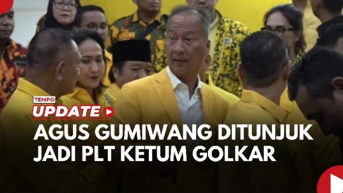 Rekam Jejak Agus Gumiwang, Plt Ketum Golkar yang Gantikan Airlangga Hartarto