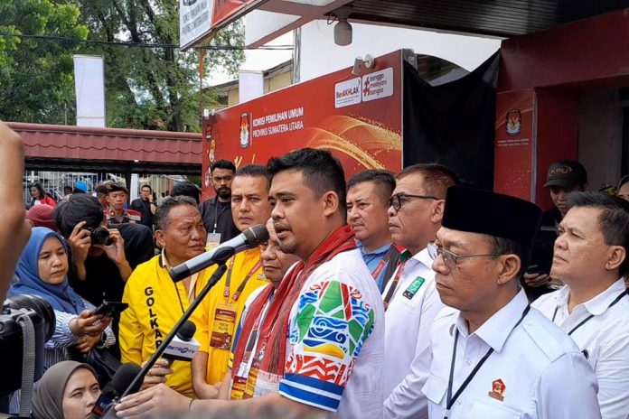 Bobby Nasution Mulai Cuti Kampanye Pilgub Sumut 2024