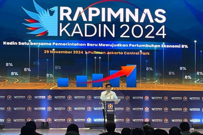 Rapimnas Kadin 2024 Soroti Pembangunan Ekonomi yang Adil dan Berkelanjutan