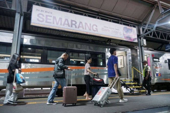 KAI Daop Semarang Kedatangan 26.000 Penumpang Pada Libur Natal