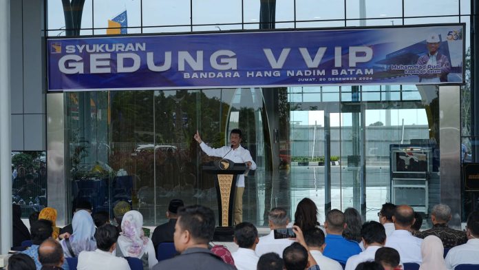 Kepala BP Batam Gelar Syukuran Gedung Baru VVIP Bandara Hang Nadim - BP Batam