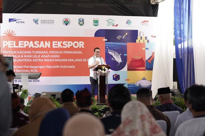 Mendag Lepas Ekspor Kacang dan Perikanan ke Belanda, Nilai Rp2,5 Miliar