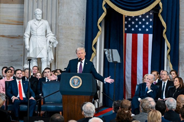 Ada Korban Kebakaran Los Angeles di Pelantikan Donald Trump, Ini Buktinya