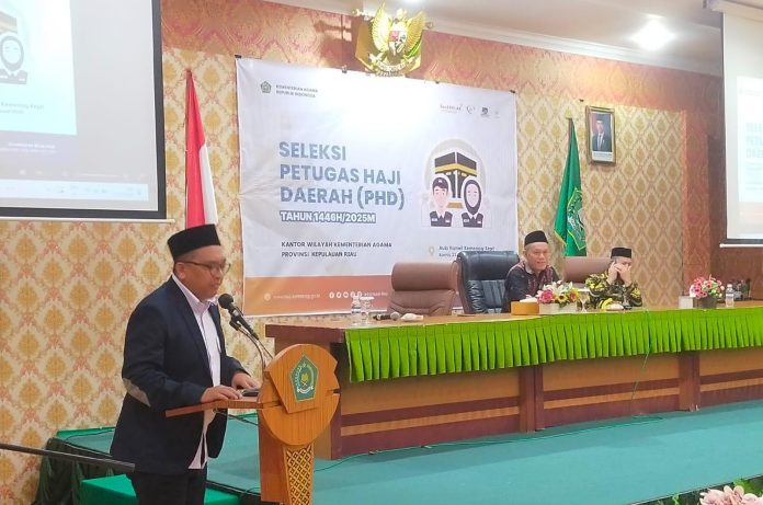 BP Haji Pantau Pelaksanaan Seleksi Petugas Haji Daerah di Kepulauan Riau - insightkepri.com