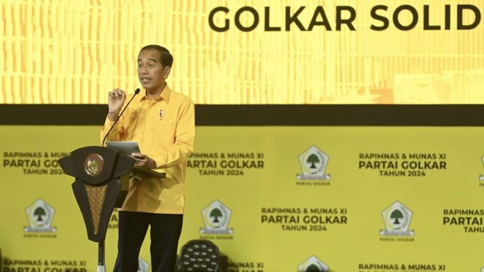Belum Ada Tanda Jokowi-Gibran Gabung Golkar Lewat MKGR