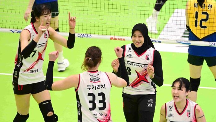 Klasemen Liga Voli Korea: Red Sparks Pepet Hillstate, Berjarak 1 Poin