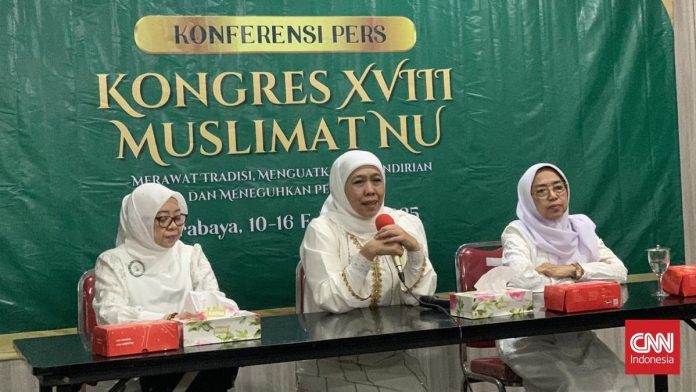 Khofifah Terpilih Jadi Ketum Dewan Pembina PP Muslimat NU 2025-2030