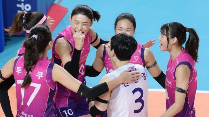 Red Sparks Kalah, Pink Spiders Rebut Juara Babak Reguler Liga Korea