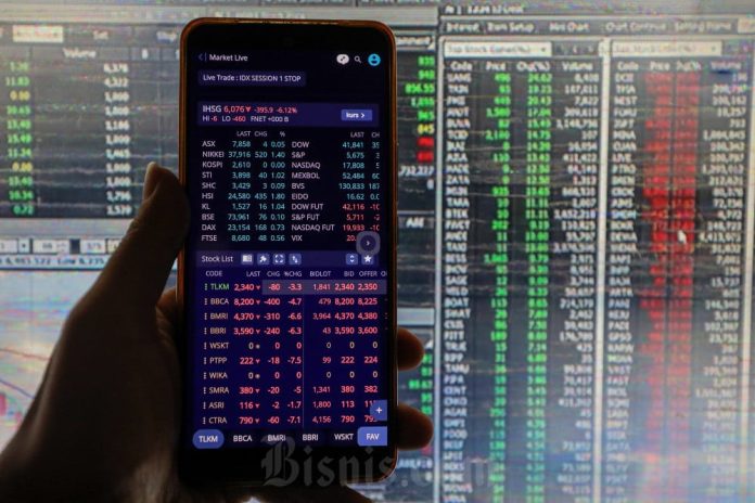 Daftar 10 Saham Pemberat IHSG Pekan Ini, Ada BBCA, DCII hingga PANI