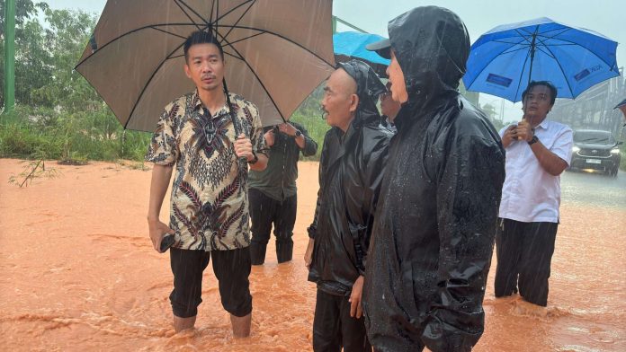 Komitmen Atasi Banjir, BP Batam Rencanakan Bangun Drainase Hingga Kolam Retensi - BP Batam