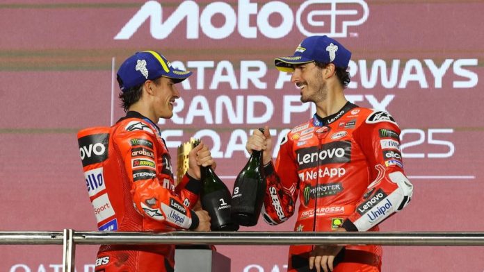 Bagnaia Akui Salah Gagal Pepet Marquez di MotoGP Qatar