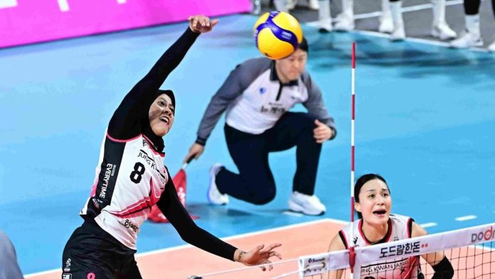 Rekor Spektakuler Megawati di Red Sparks: Cetak 1.020 Poin