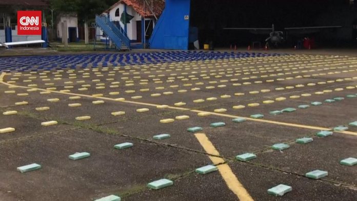 VIDEO: Polisi Bolivia Sita 2,5 Ton Kokain Senilai 7 Juta Dolar AS