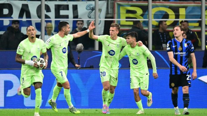 Hasil Babak 2: Inter Milan vs Barcelona Imbang 3-3, Lanjut Extra Time