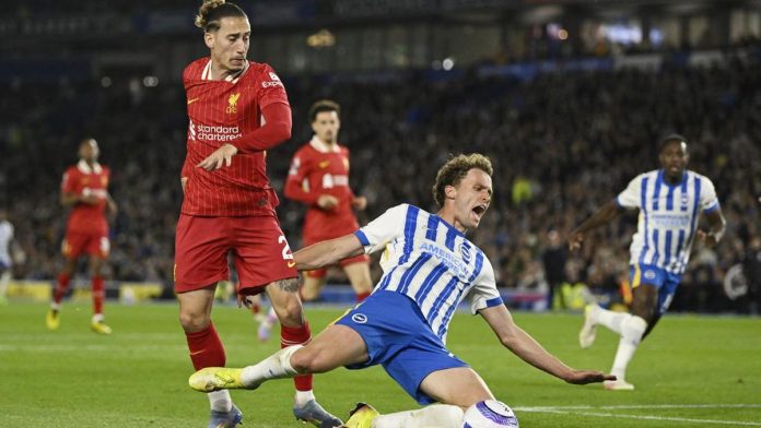 Hasil Liga Inggris: Liverpool Kalah Dramatis dari Brighton