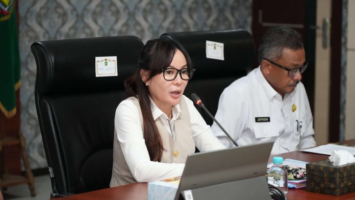 Li Claudia Chandra Pimpin Rapat Koordinasi Penanganan Banjir dan Isu Strategis Kota Batam - BP Batam