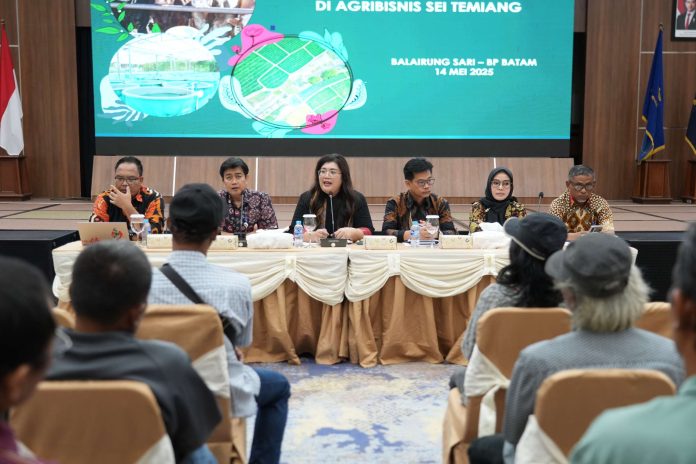 Tatap Muka Perdana dengan Pelaku Usaha di Kawasan Agribisnis Sei Temiang, Anggota/Deputi Bidang Pelayanan Umum Ajak Kolaborasi Majukan Kawasan Industri Agrowisata - BP Batam