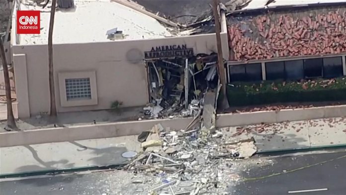 VIDEO: Detik-detik usai Bom Meledak di Klinik Kesuburan California AS