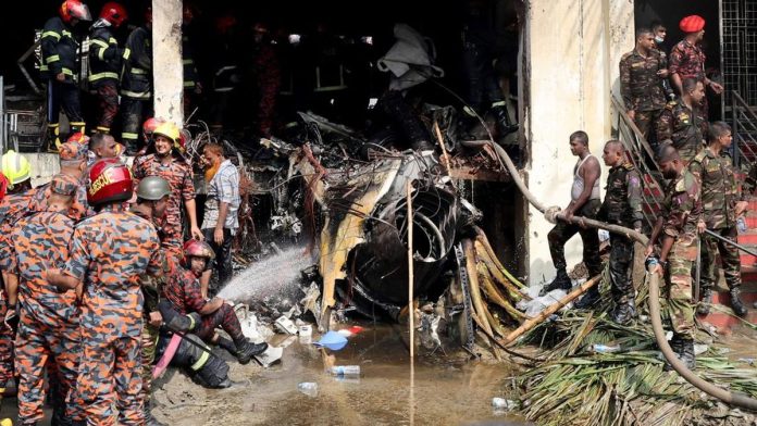 Korban Tewas Jet Tempur Bangladesh Bertambah, Jadi 31 Orang