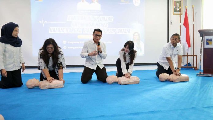 Peringati Bulan Bakti, RSBP Batam Berikan Pelatihan Bantuan Hidup Dasar - BP Batam