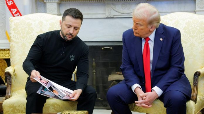 Trump Bertemu Zelensky di Gedung Putih, Bahas Perang Rusia