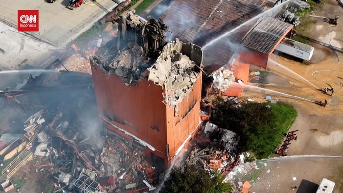 VIDEO: Pabrik Biofuel di Nebraska AS Meledak, 3 Orang Tewas