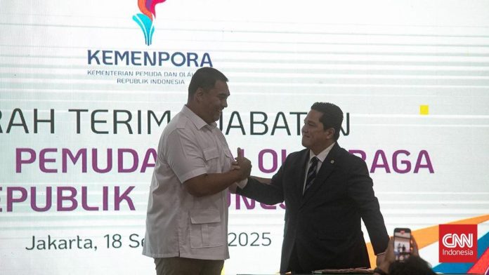 Erick Thohir Ungkap Pesan Prabowo usai Resmi Jadi Menpora