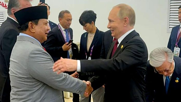 Prabowo Gelar Pertemuan Khusus dengan Vladimir Putin di China
