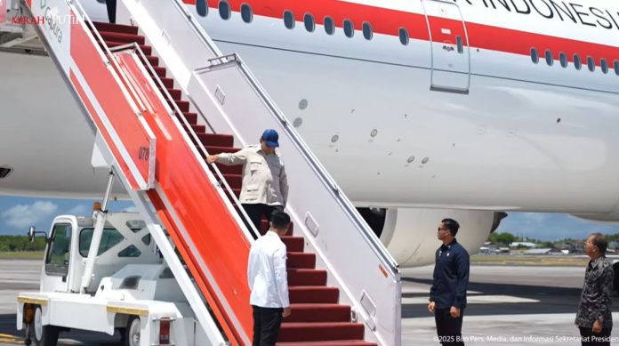 Prabowo Langsung Kunjungi Bali Usai dari Qatar