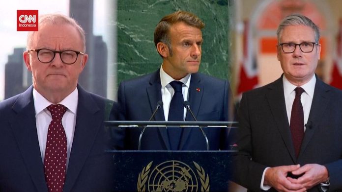 VIDEO: Momen Prancis, Inggris dan Australia Akui Negara Palestina