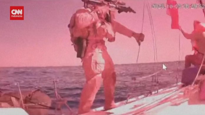 VIDEO: Detik-detik Israel Serbu Kapal Terakhir Global Sumud Flotilla