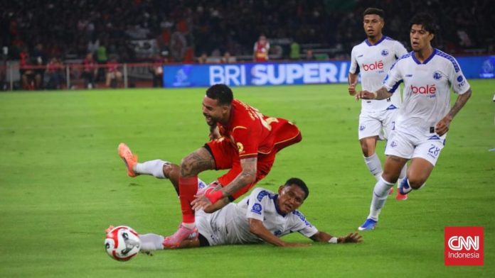 Hasil Super League: Gol Persija Dianulir, Arema Menang 2-0