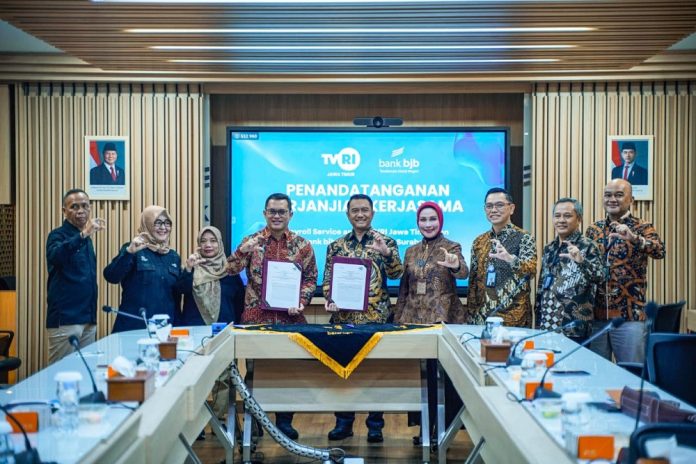 Bank BJB dan TVRI Jawa Timur Berkolaborasi, Perluas Sinergi Bisnis
