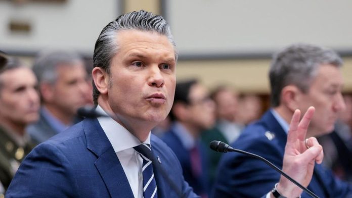 DPR AS Desak Menhan Hegseth Dicopot Gegara Perang Lawan Iran