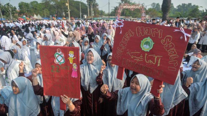 FOTO: Semarak Hari Santri 2026 di Sejumlah Daerah